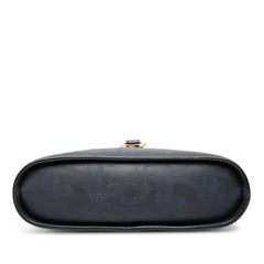 Dior Diorissimo Trotter Coated Canvas Handbag
