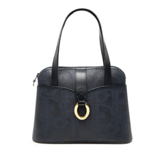 Dior Diorissimo Trotter Coated Canvas Handbag