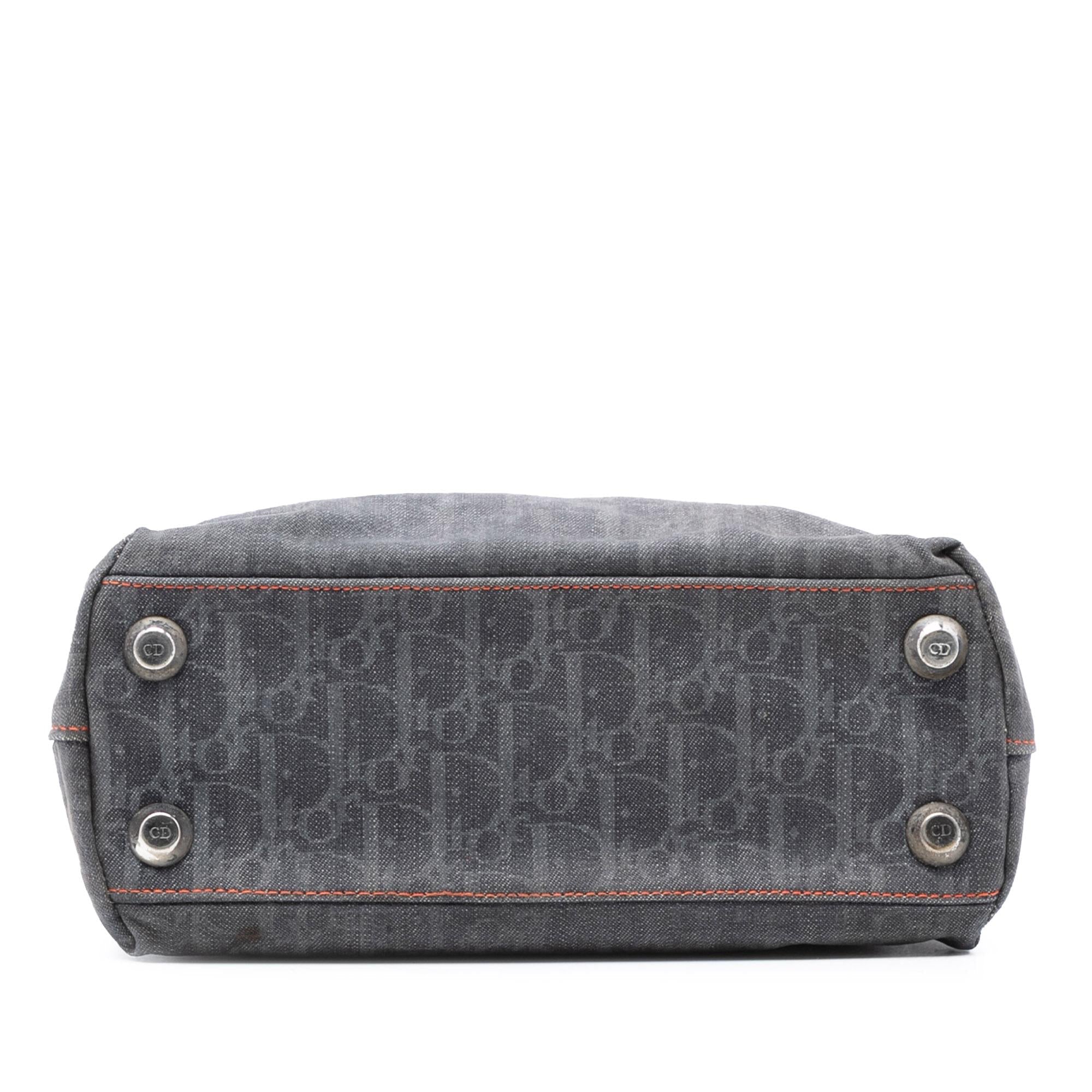 Dior Diorissimo Trotter Denim Flight Tote
