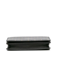 Dior Embossed Calfskin Stars Wallet on Chain