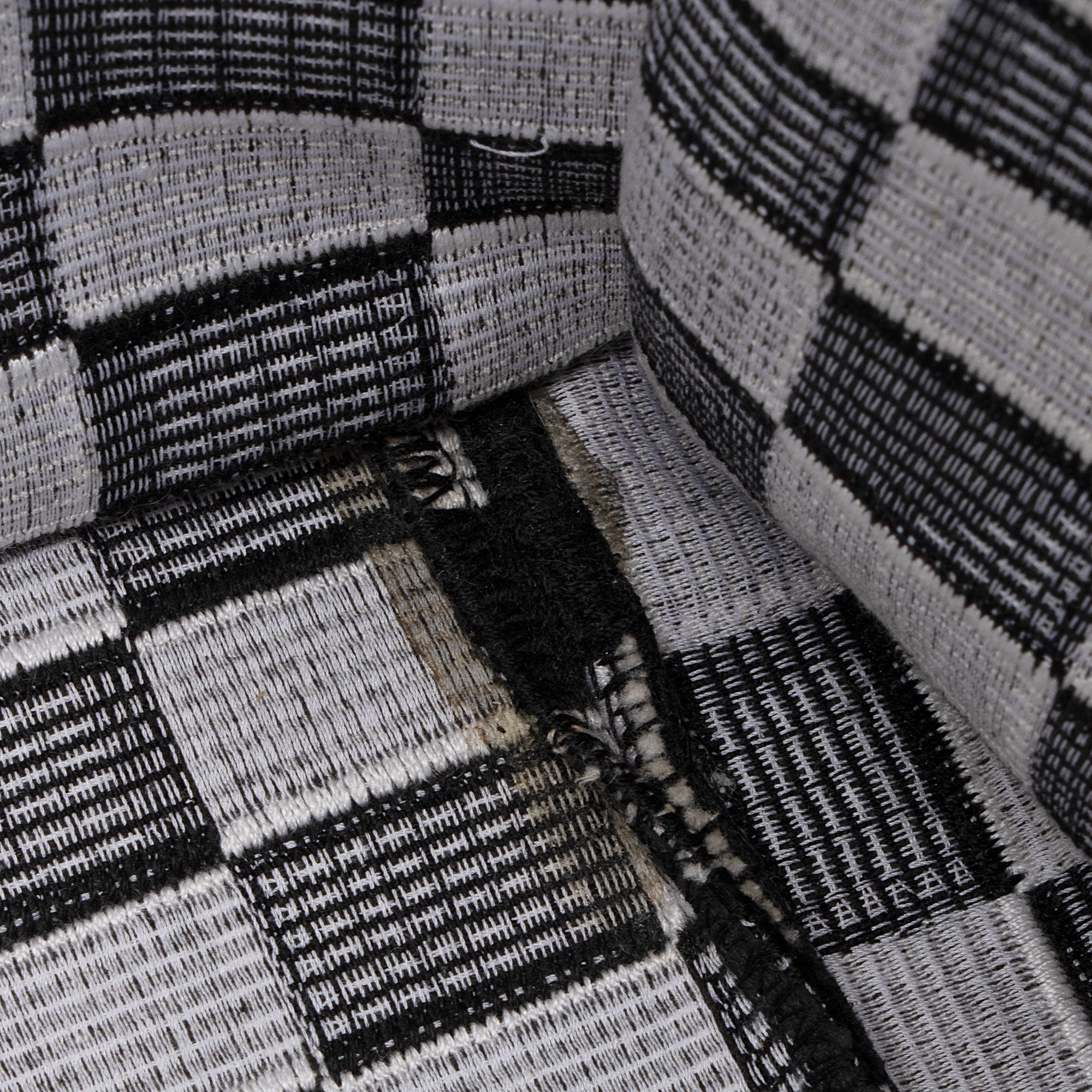 Dior Embroidered Canvas Checkered Large Book Tote
