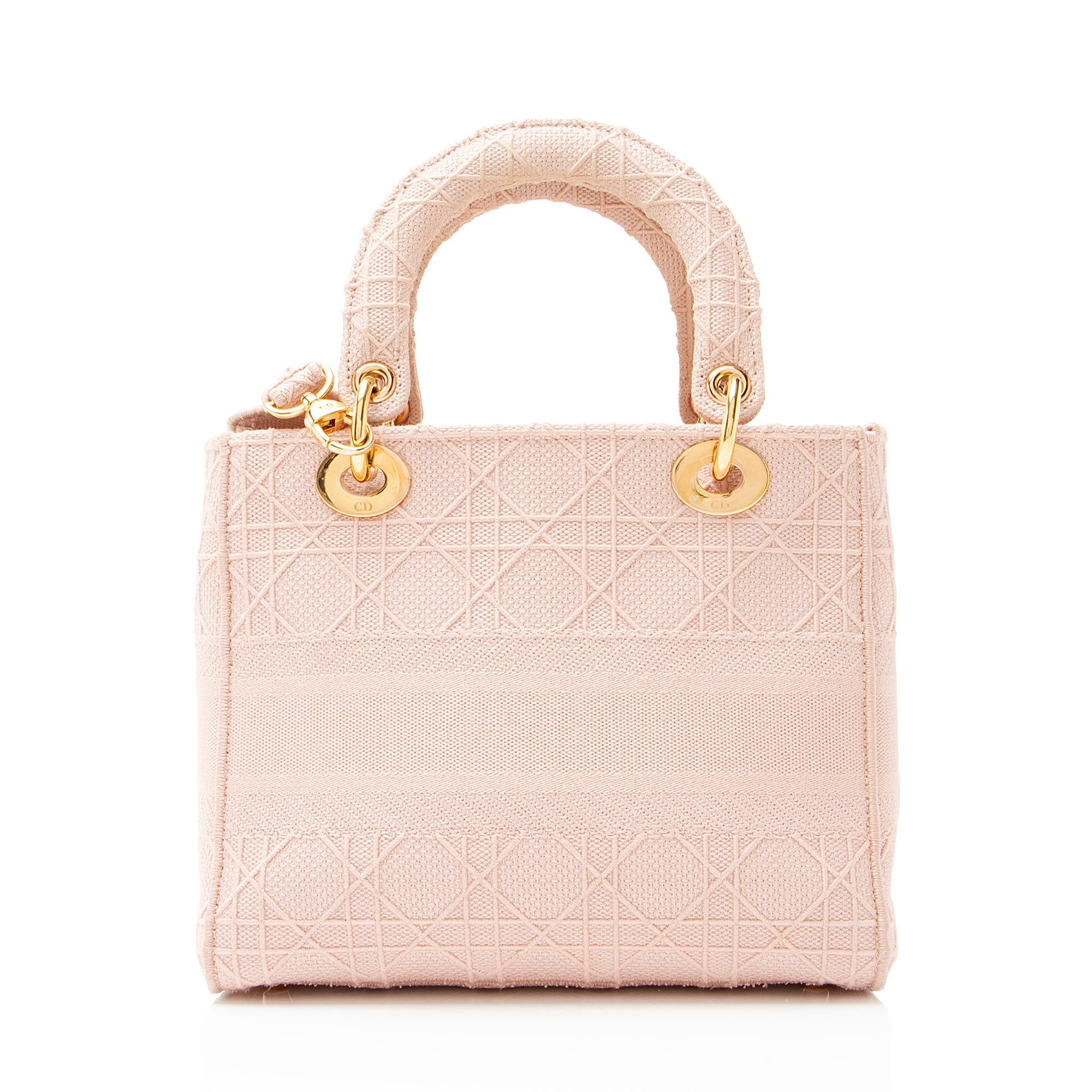 Dior Embroidered Lady D-Lite Medium Tote