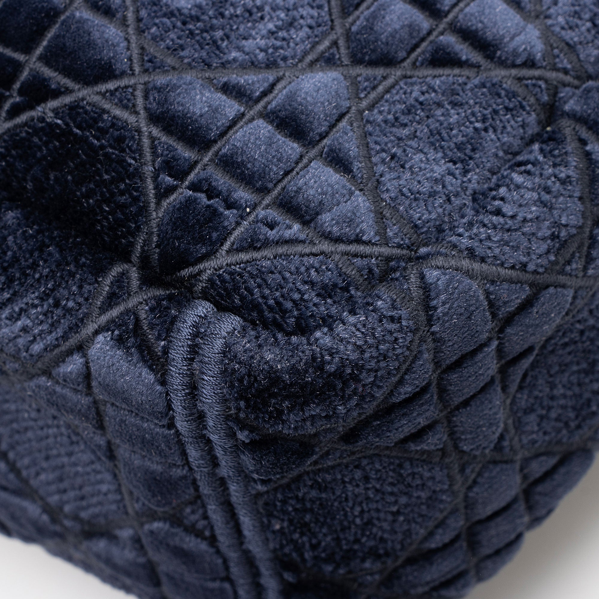 Dior Velvet Cannage Caro Medium Shoulder Bag