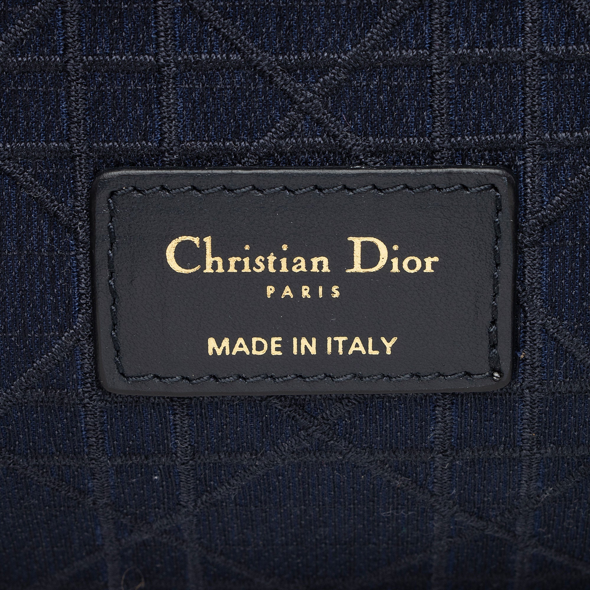 Dior Velvet Cannage Caro Medium Shoulder Bag