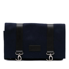 Dior Felt Travel Organizer Clutch