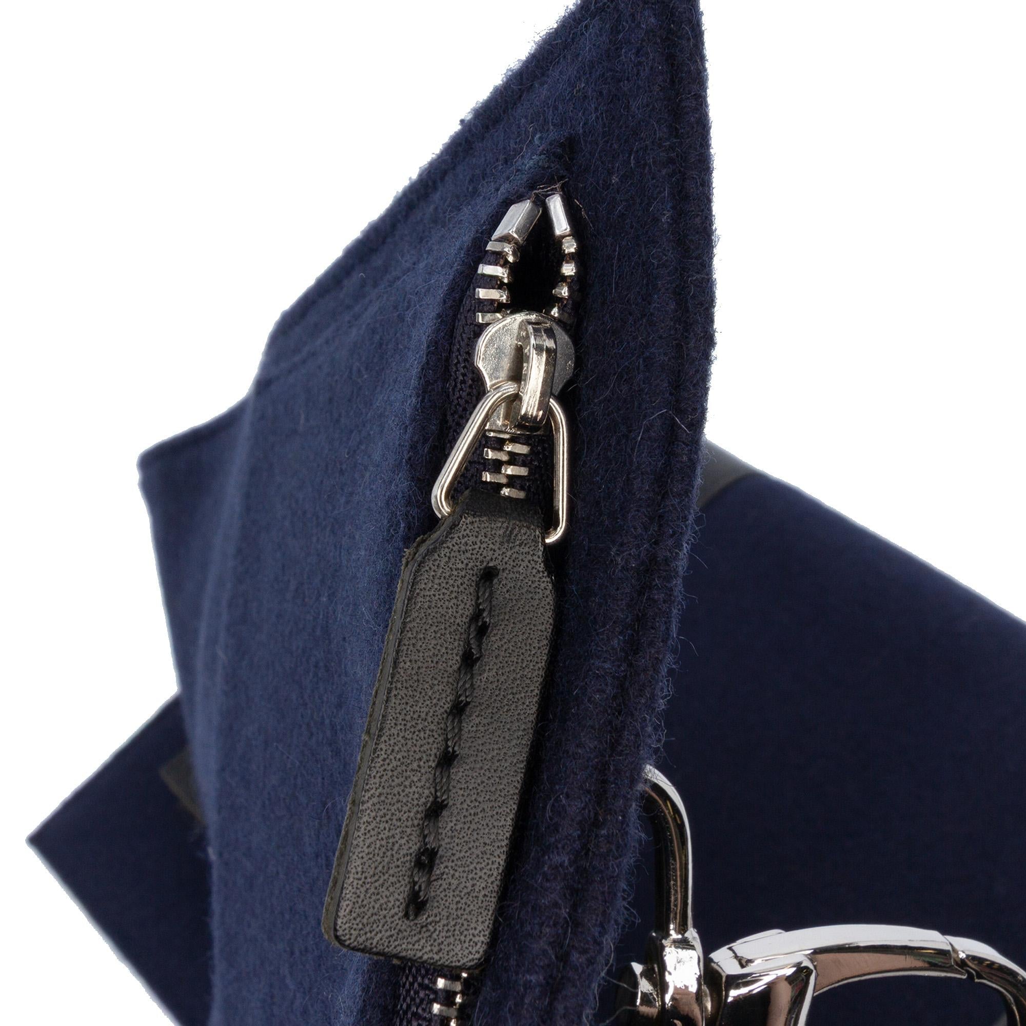 Dior Felt Travel Organizer Clutch