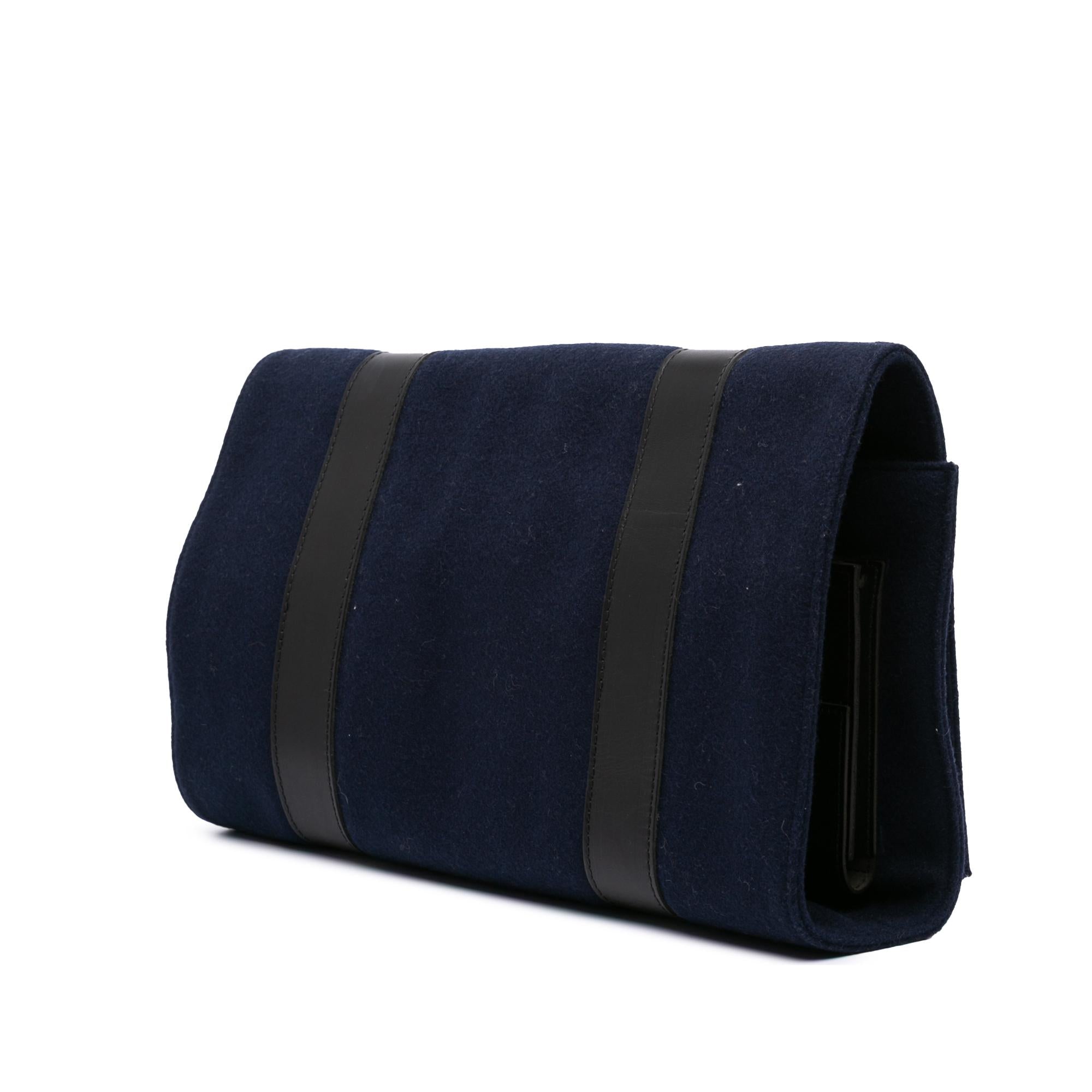 Dior Felt Travel Organizer Clutch