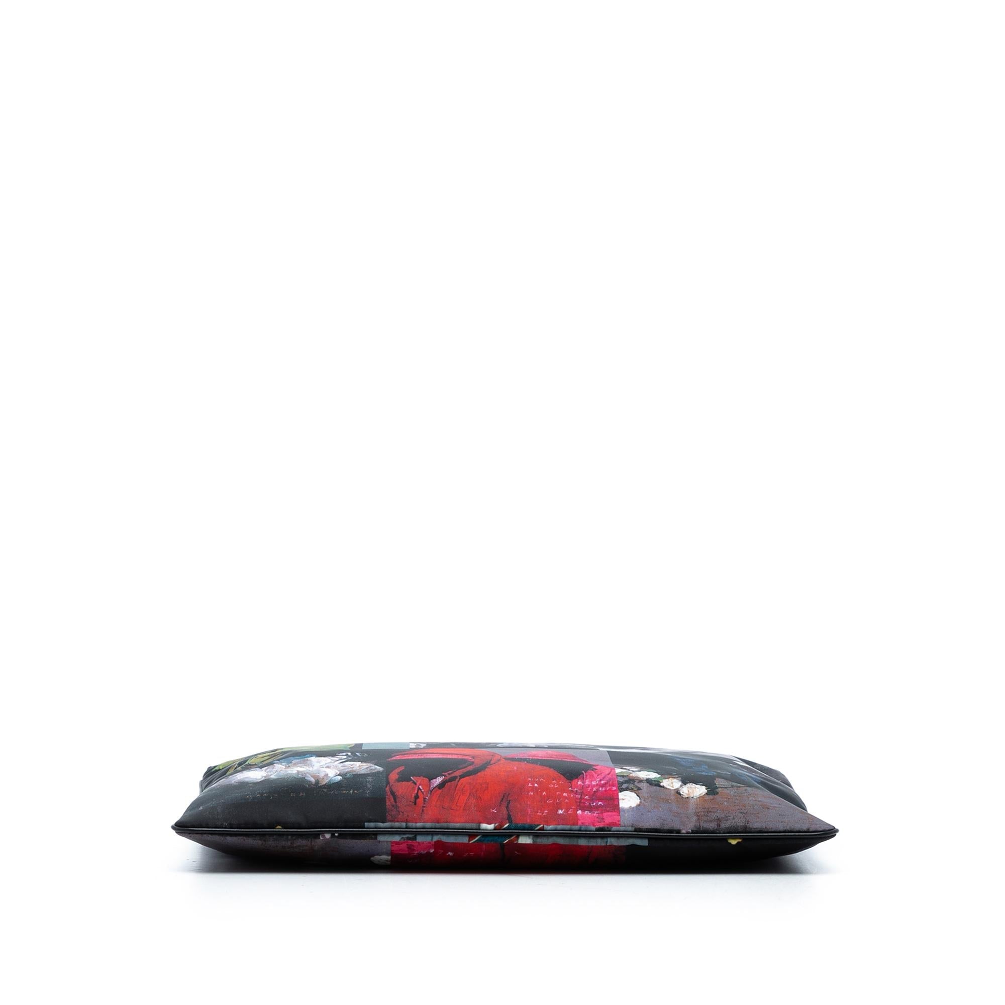 Dior Francois Bard Printed Nylon Zip Pouch