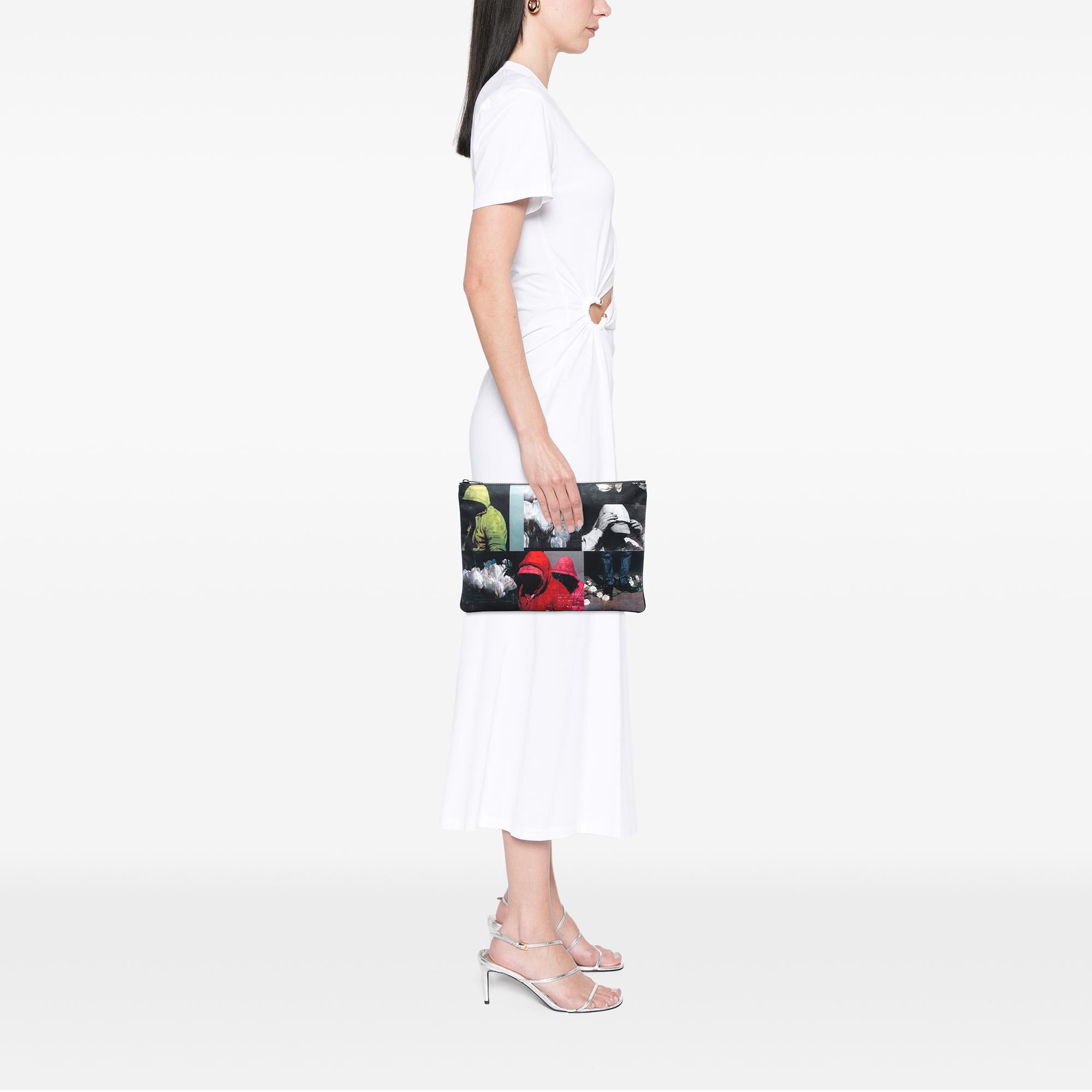 Dior Francois Bard Printed Nylon Zip Pouch