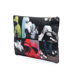 Dior Francois Bard Printed Nylon Zip Pouch