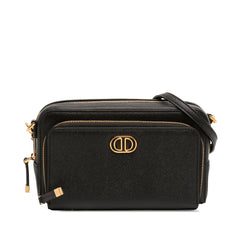 Dior Grained Calfskin Caro Double Pouch