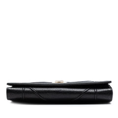 Dior Grained Calfskin Diorama Croisiere Wallet on Chain