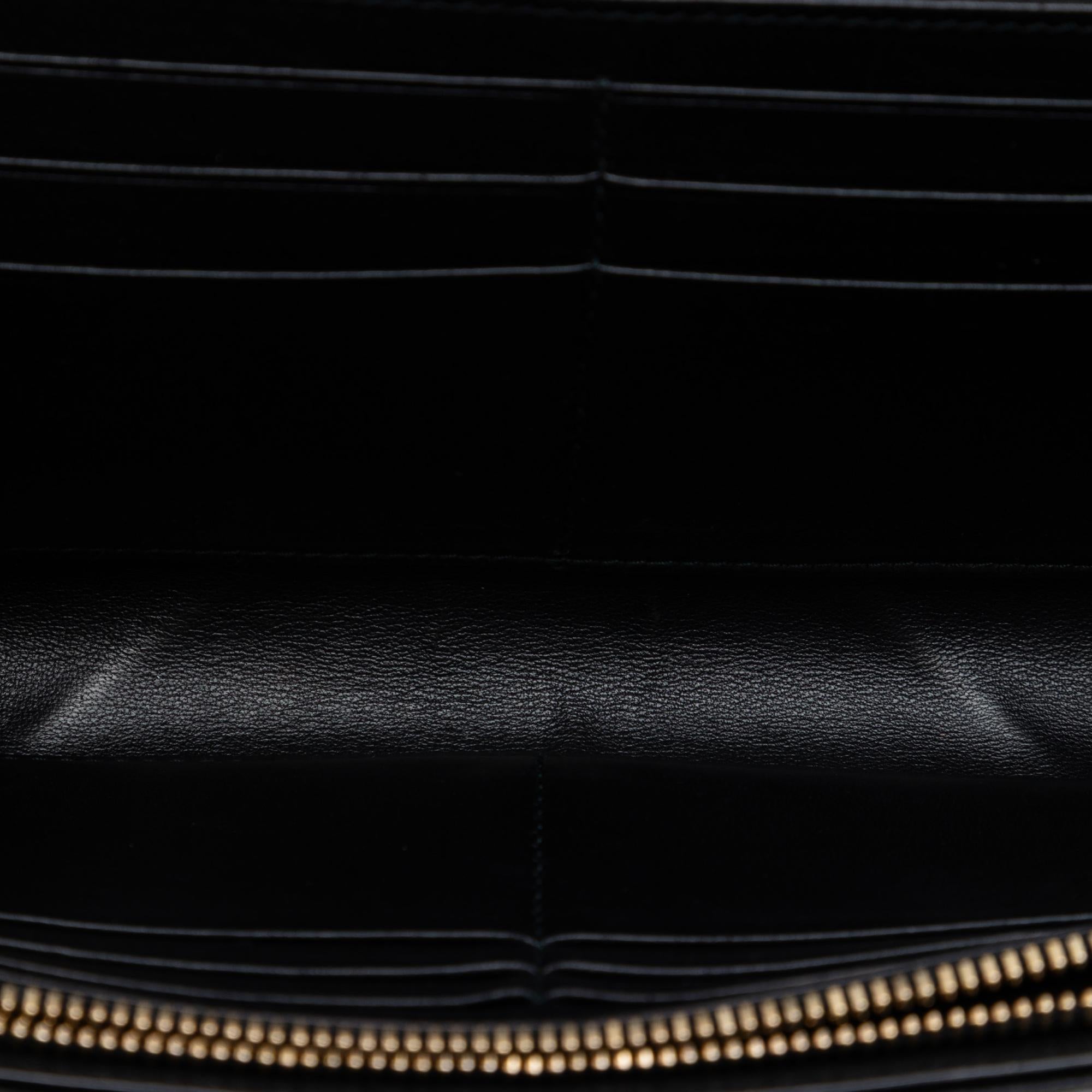 Dior Grained Calfskin Diorama Croisiere Wallet on Chain