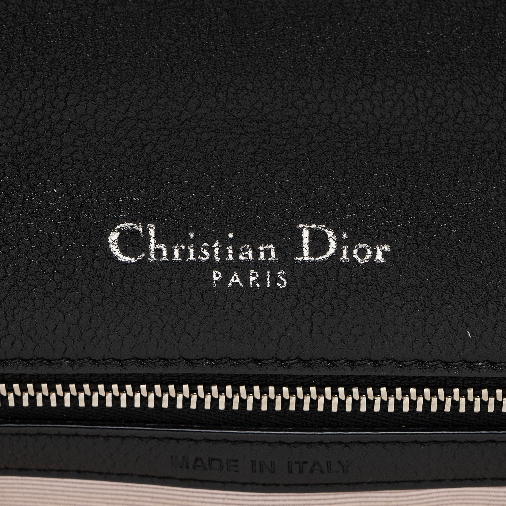 Dior Grained Calfskin Diorama Large Shoulder Bag