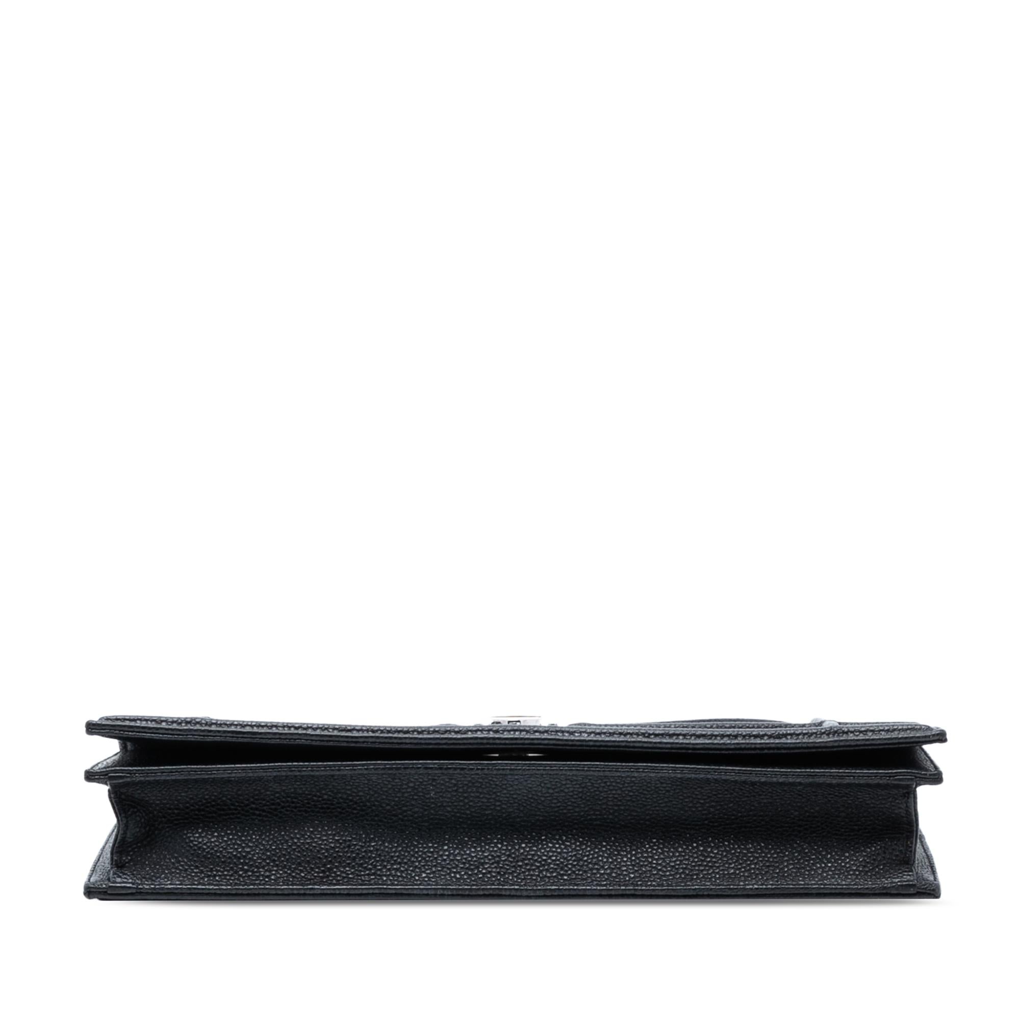 Dior Grained Calfskin Diorama Pochette Clutch