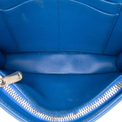 Dior Grained Calfskin Diorama Wallet on Chain