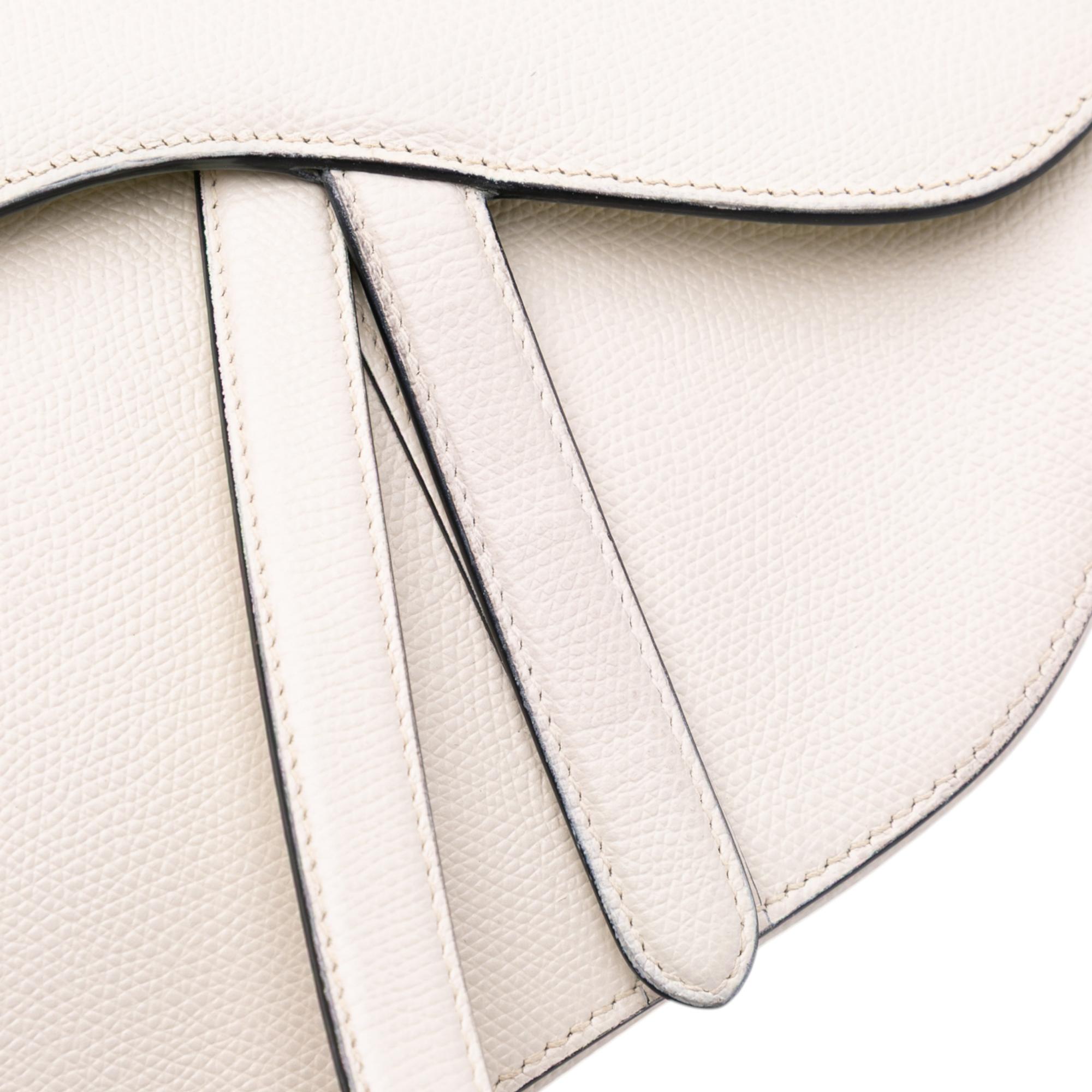 Dior Grained Calfskin Saddle Bag