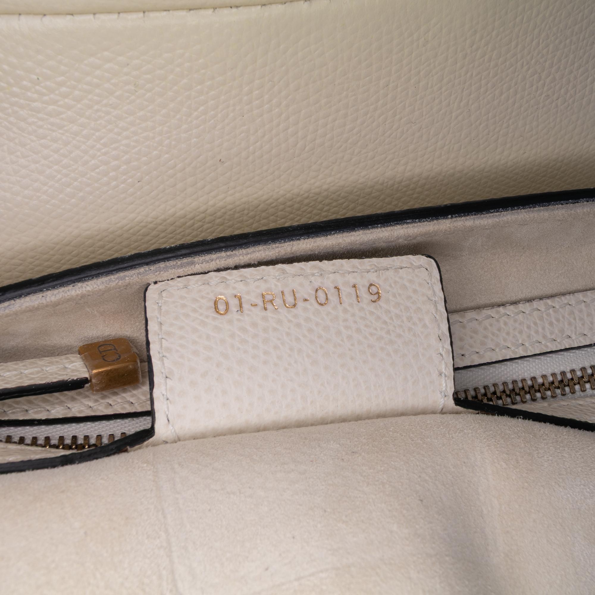 Dior Grained Calfskin Saddle Bag