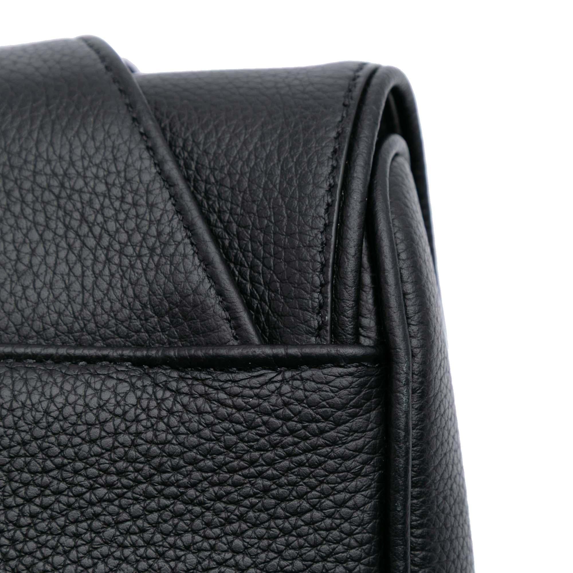 Dior Grained Calfskin Saddle Bag
