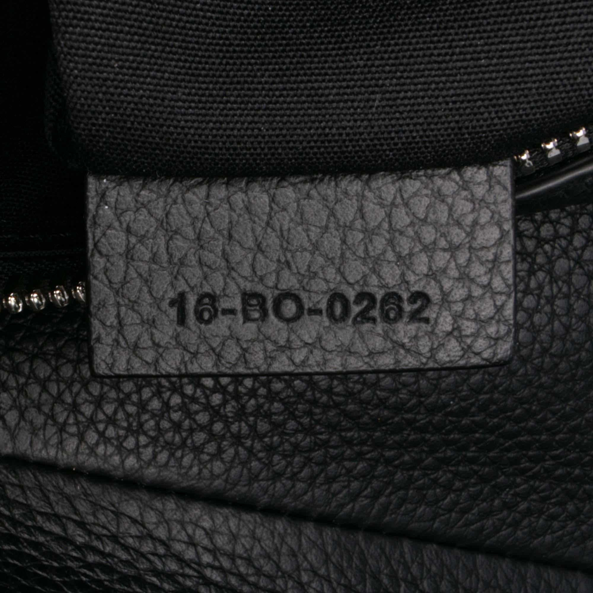 Dior Grained Calfskin Saddle Bag