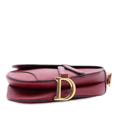 Dior Grained Calfskin Saddle Bag