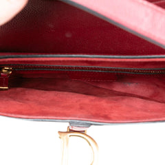 Dior Grained Calfskin Saddle Bag