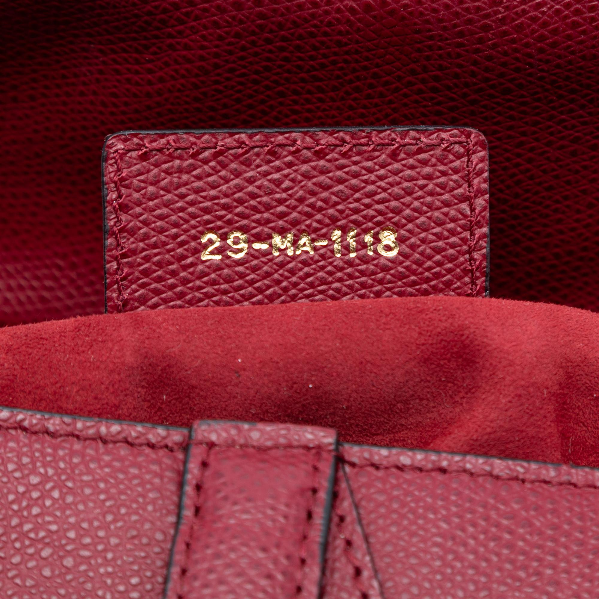 Dior Grained Calfskin Saddle Bag