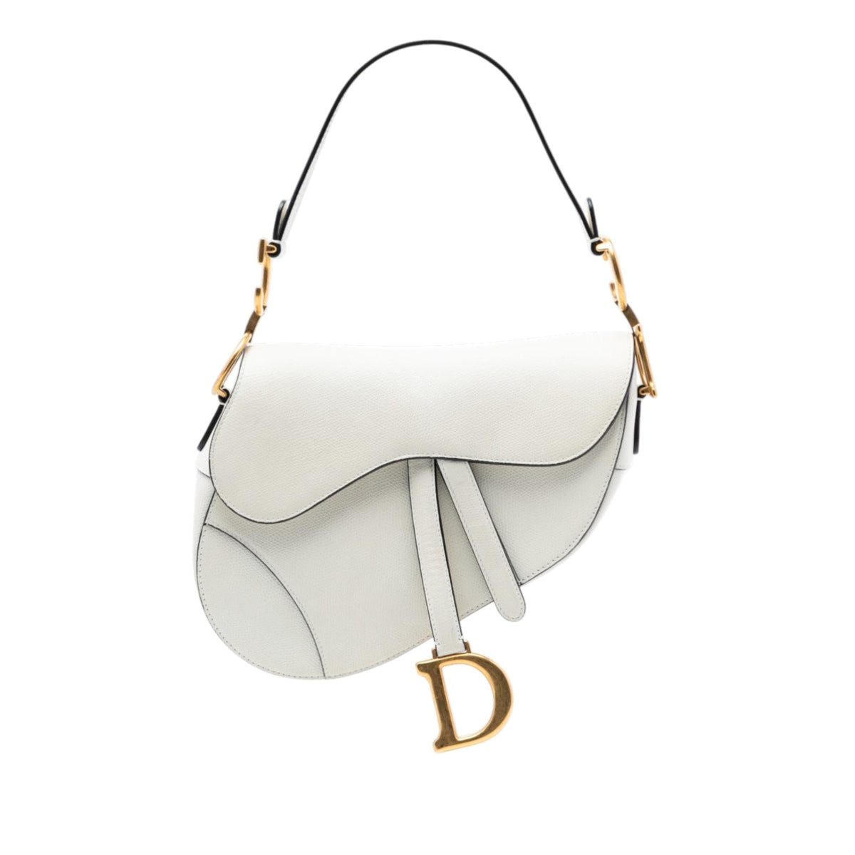 Dior Grained Calfskin Saddle Bag