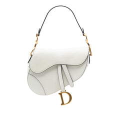 Dior Grained Calfskin Saddle Bag