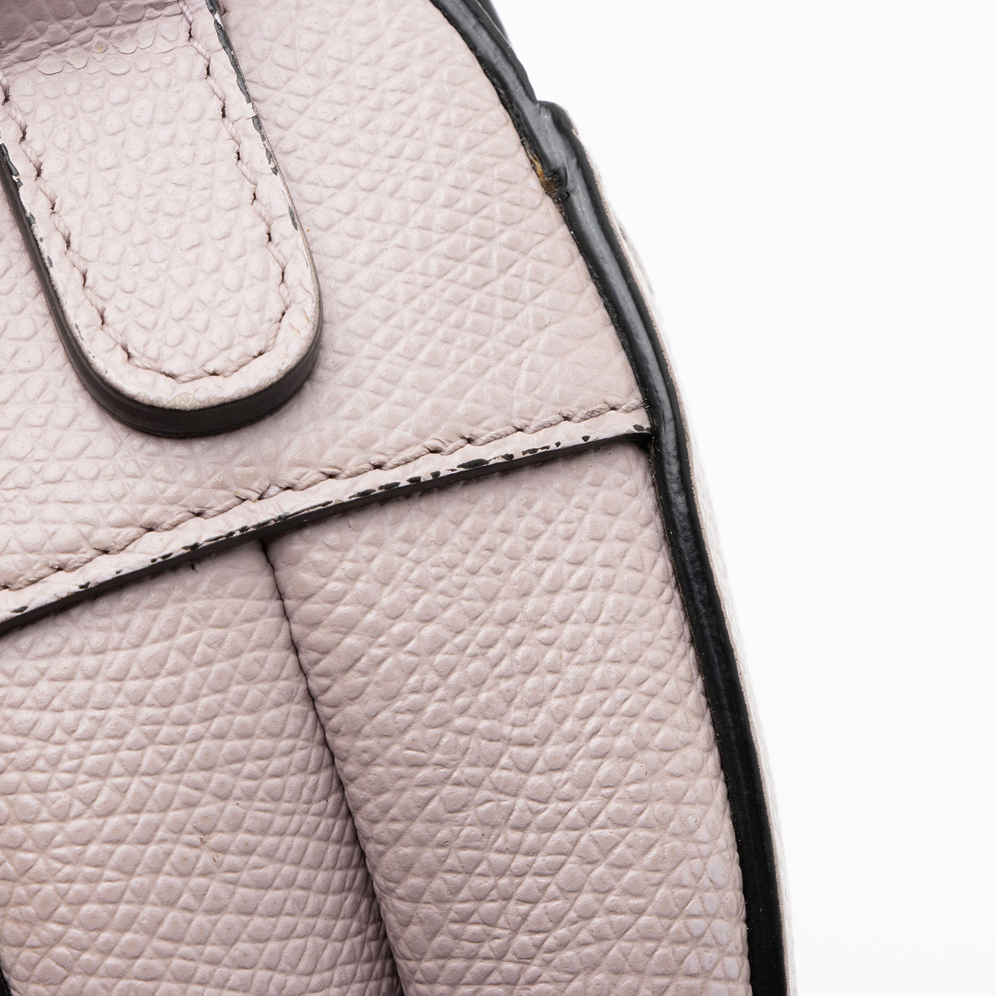 Dior Grained Calfskin Saddle Mini Bag