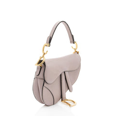 Dior Grained Calfskin Saddle Mini Bag