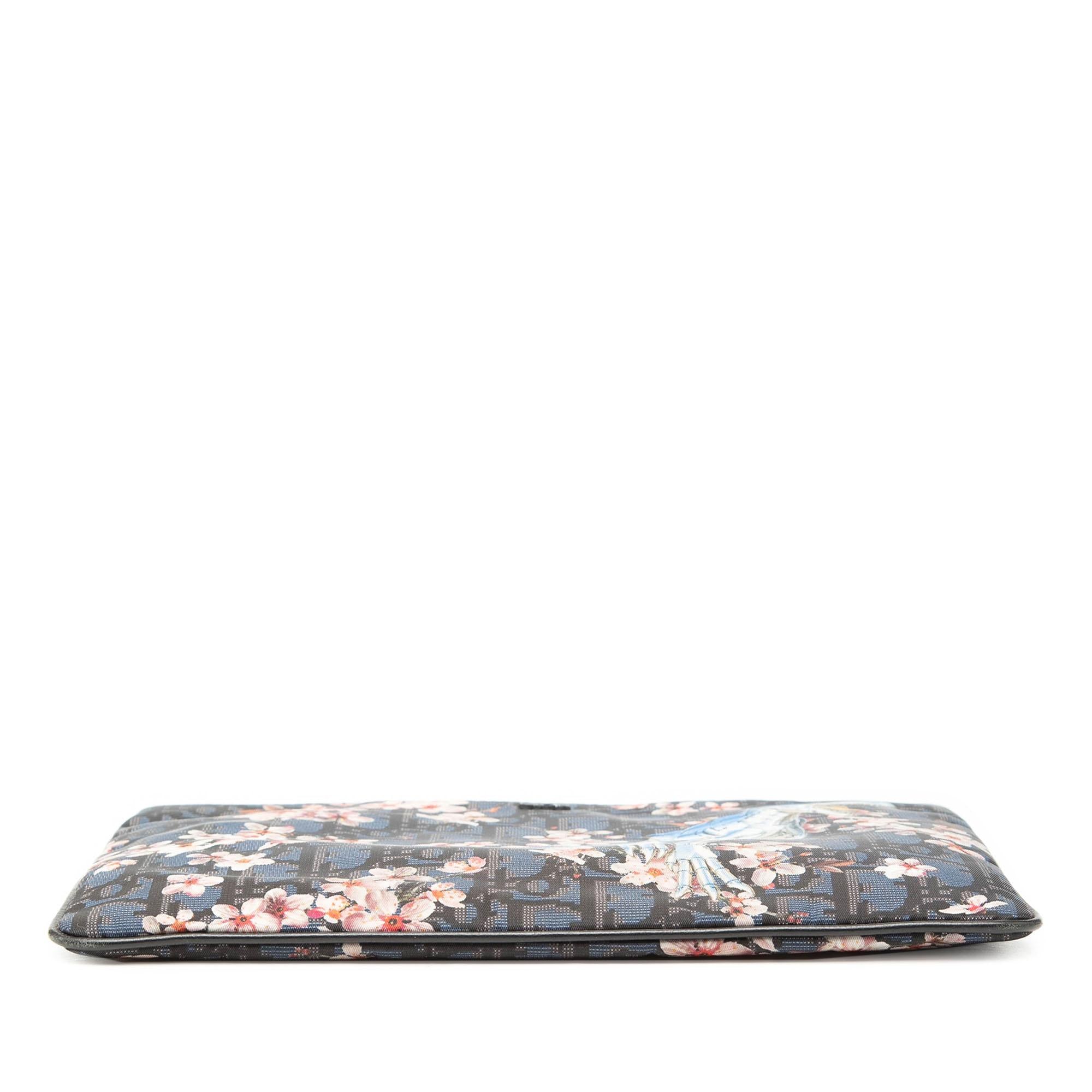 Dior Hajime Sorayama Oblique Nylon Safari Clutch