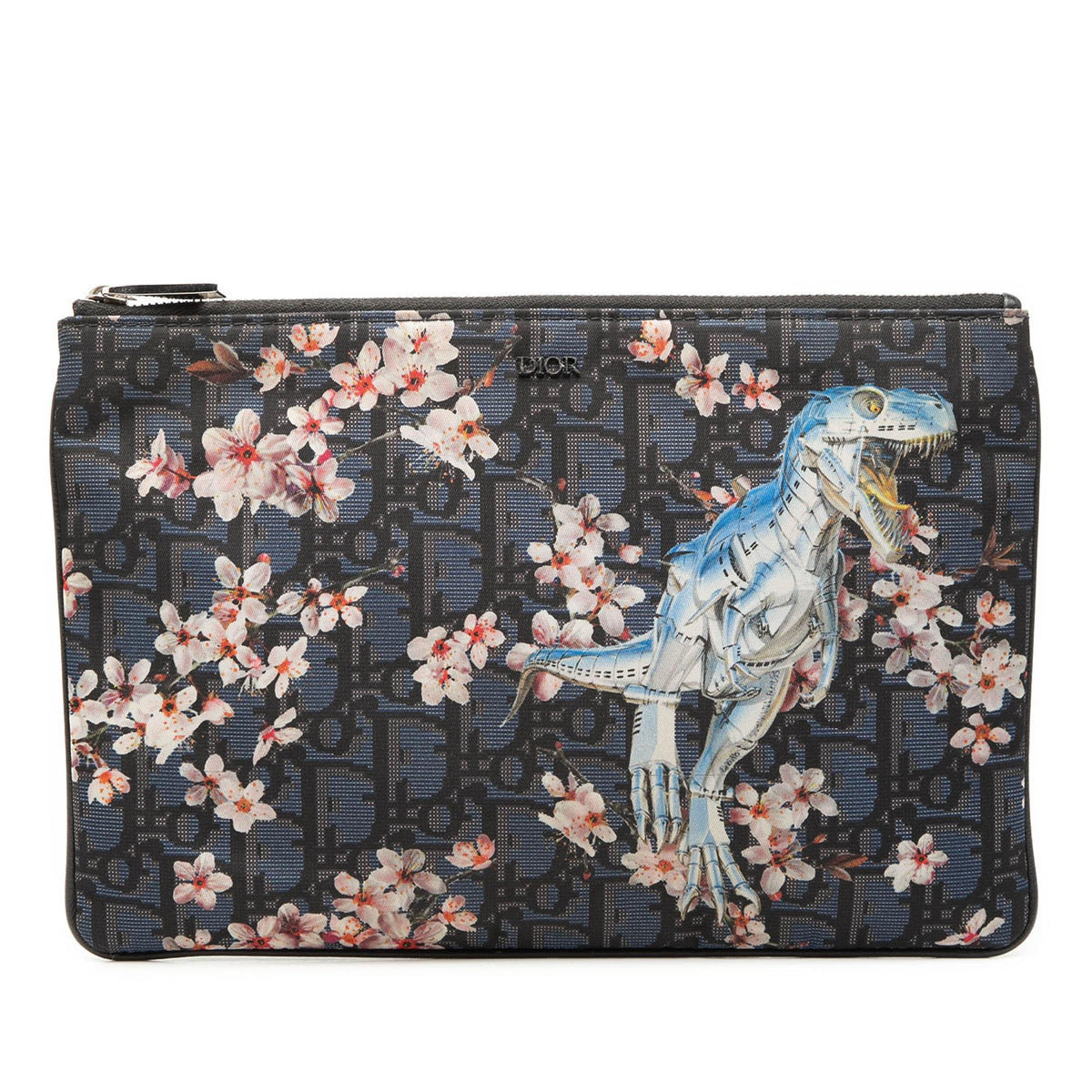 Dior Hajime Sorayama Oblique Nylon Safari Clutch