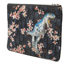 Dior Hajime Sorayama Oblique Nylon Safari Clutch