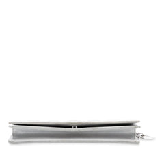 Dior Iridescent Lambskin Cannage Lady Dior Convertible Clutch