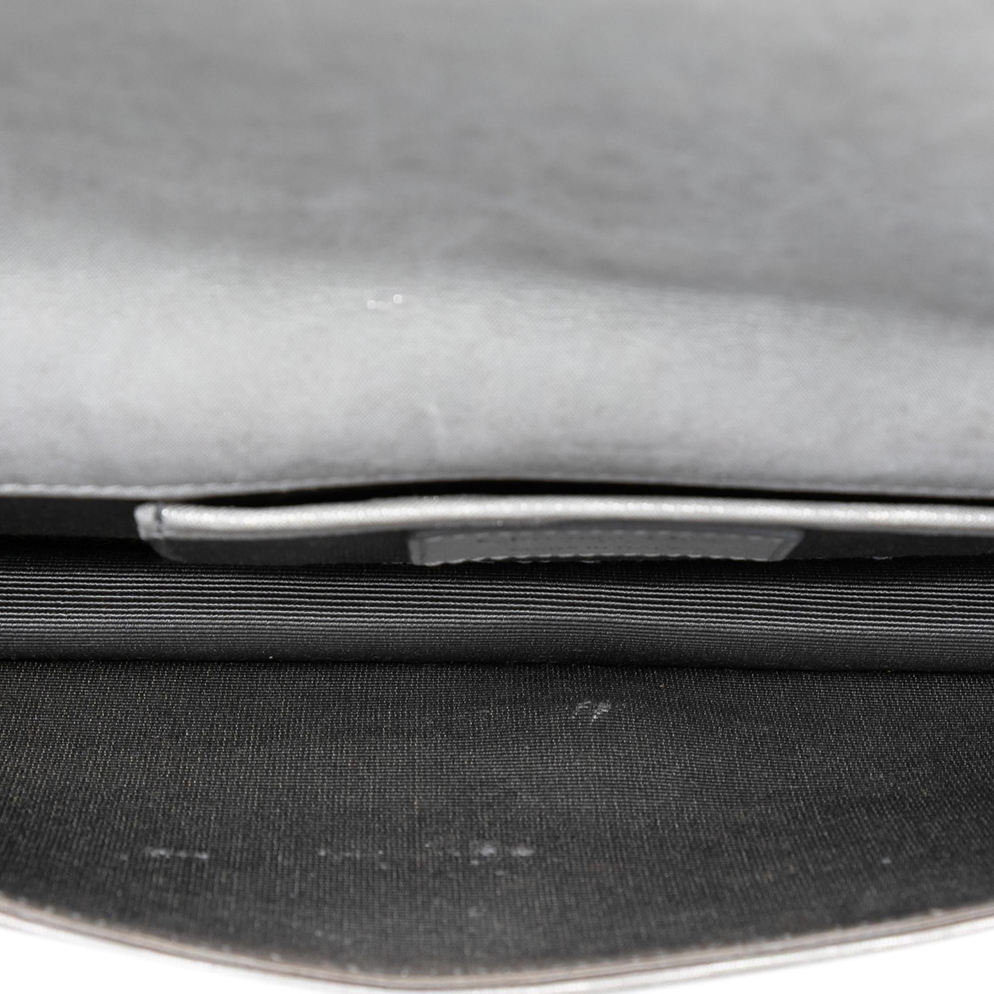 Dior Iridescent Lambskin Cannage Lady Dior Convertible Clutch