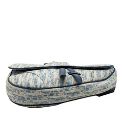 Dior Kasuri Oblique Canvas Saddle Crossbody
