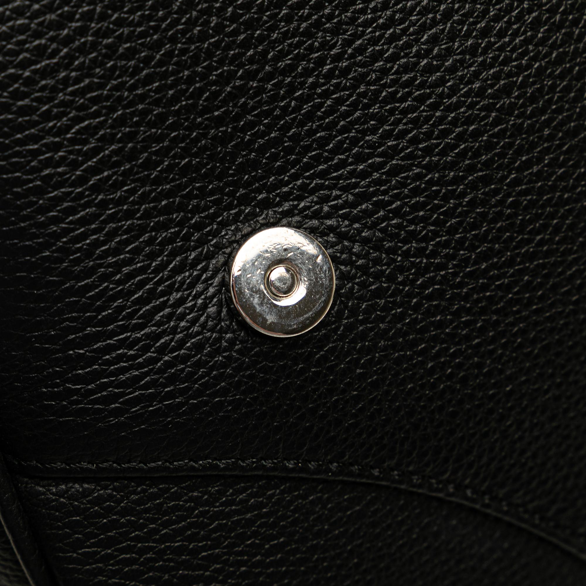 Dior Kim Jones Grained Calfskin Saddle Bag