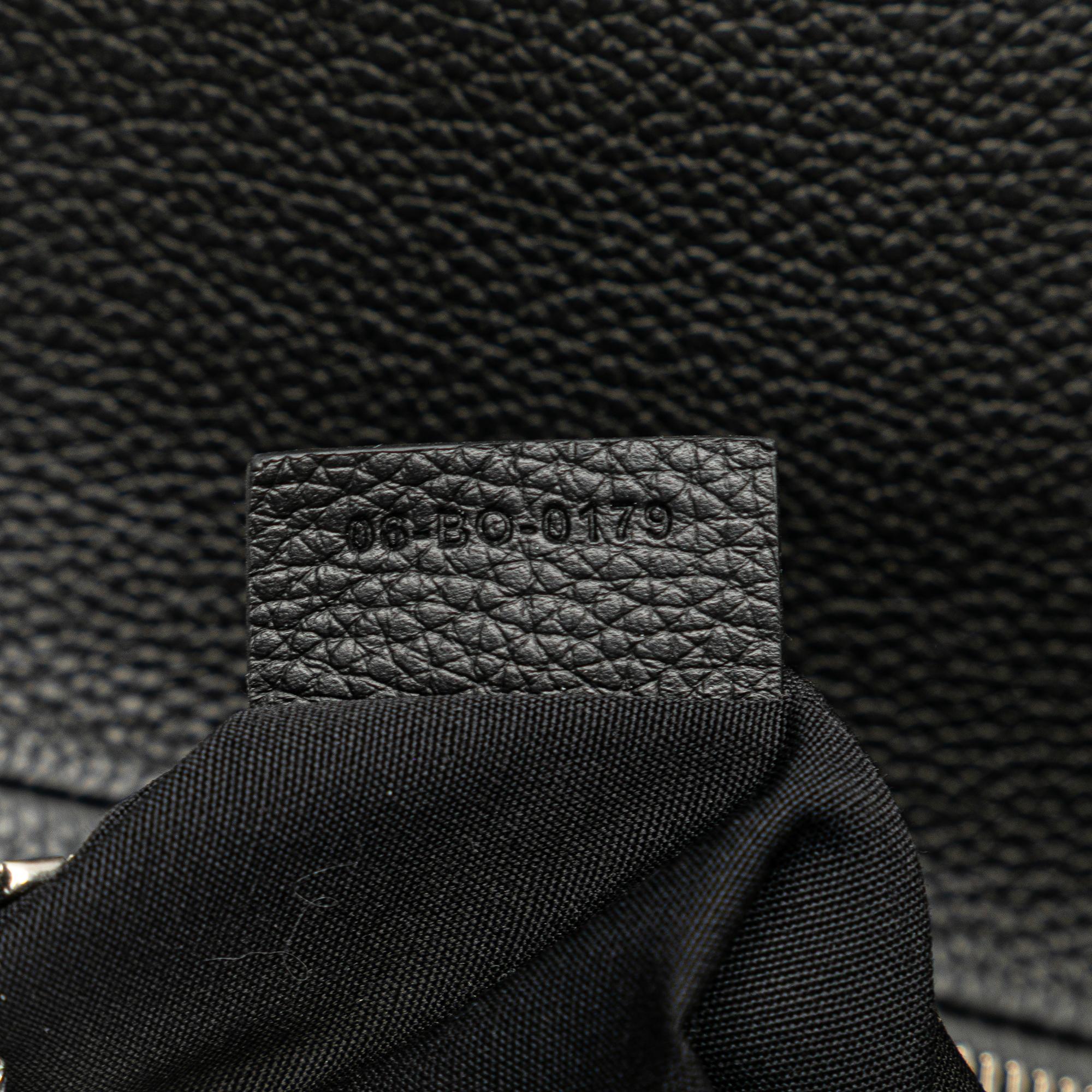 Dior Kim Jones Grained Calfskin Saddle Bag