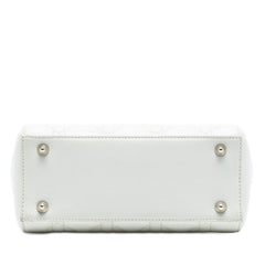 Dior Lambskin Cannage Lady Dior Double Chain Bag