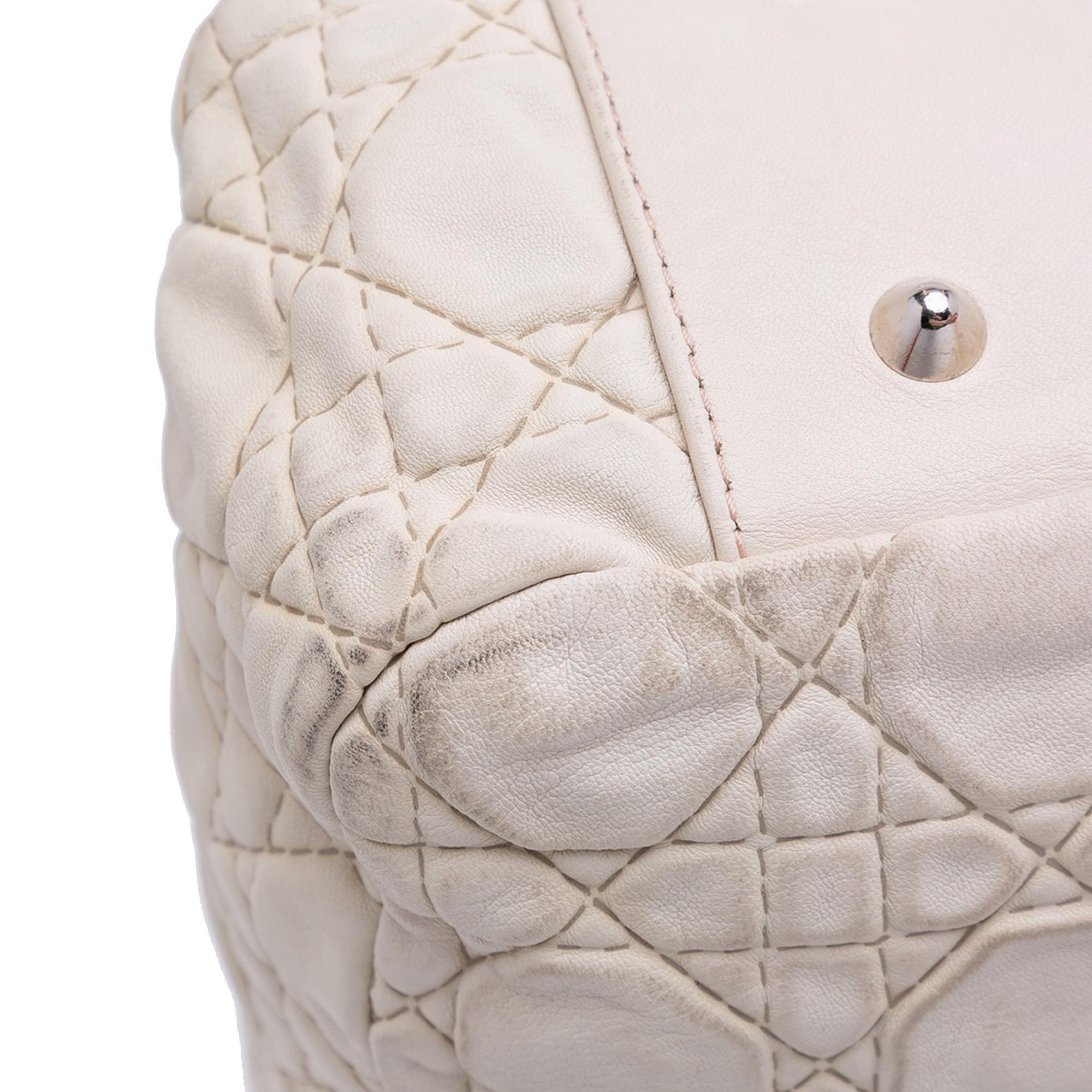 Dior Lambskin Cannage Lady Dior Soft Shopping Tote