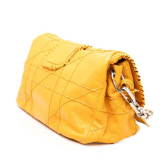 Dior Lambskin Cannage New Lock Ruffle Flap