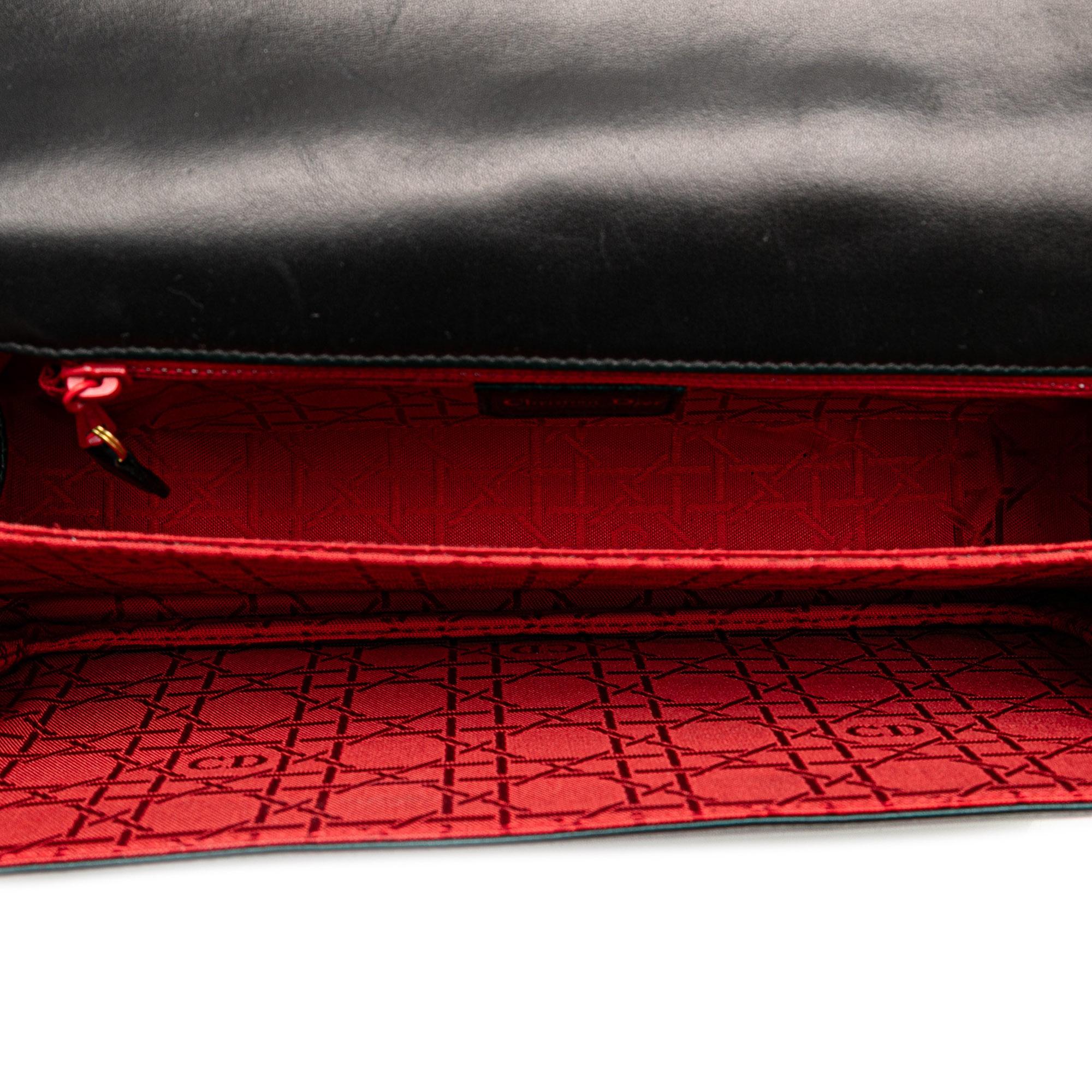 Dior Lambskin Cannage Shoulder Bag