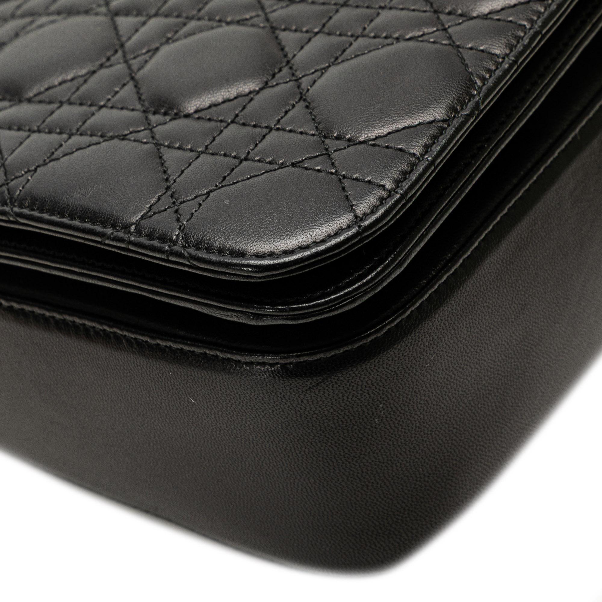 Dior Lambskin Cannage Shoulder Bag