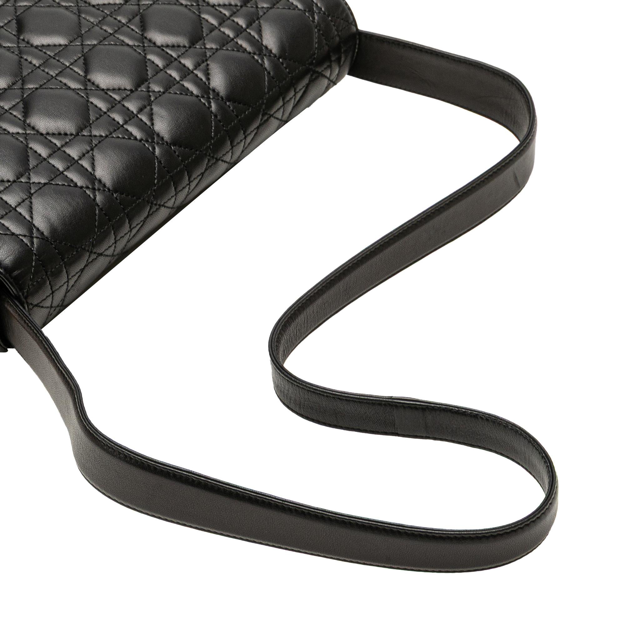 Dior Lambskin Cannage Shoulder Bag