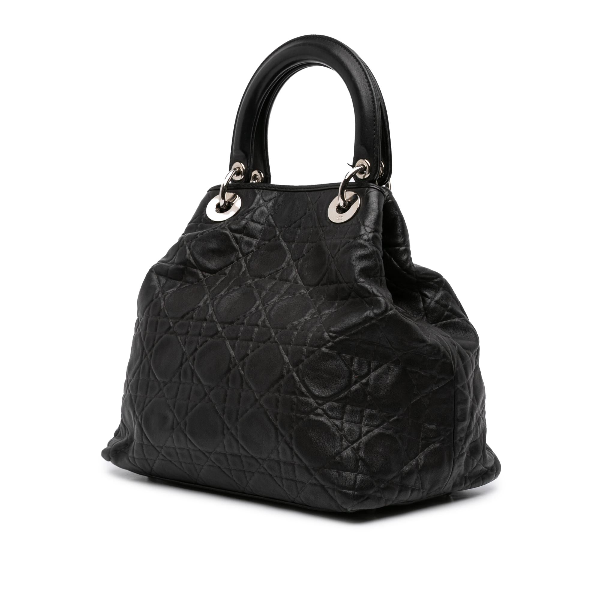Dior Lambskin Cannage Soft Lady Dior