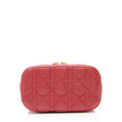 Dior Lambskin Diortravel Small Vanity Case