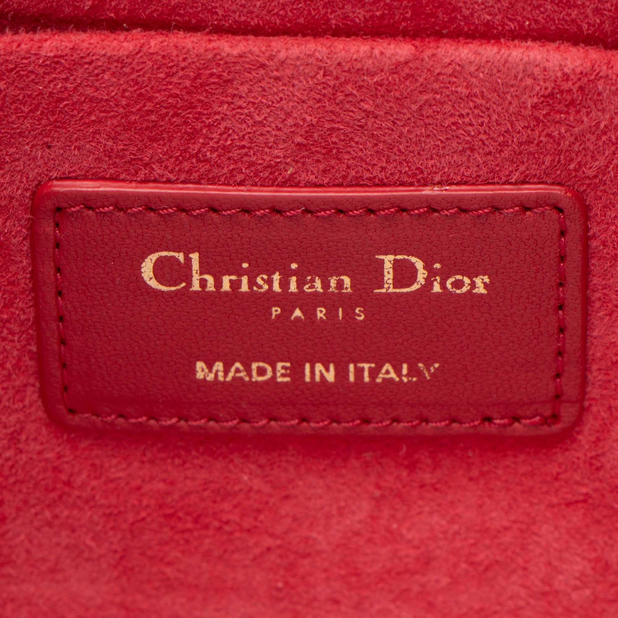 Dior Lambskin Diortravel Small Vanity Case