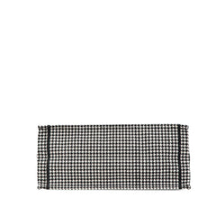 Dior Large Canvas Houndstooth Embroidered Book Tote