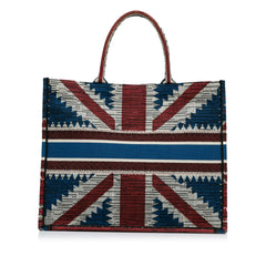 Dior Large French Flag Book Tote